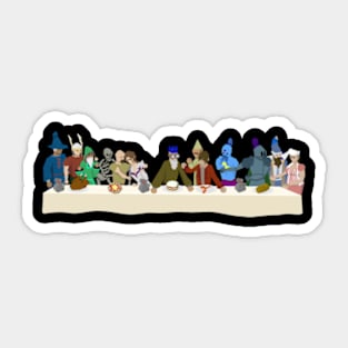 Runescape The Last Supper Sticker